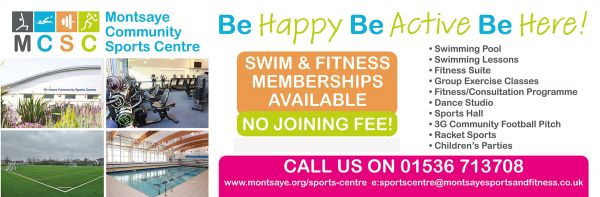 Sports centre banner UL4